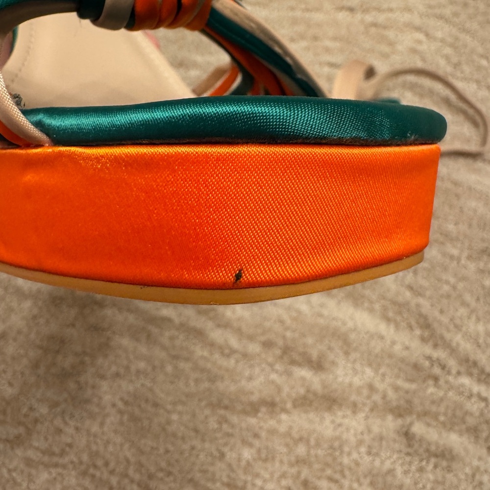 Stylish Multicolor Platform Sandals - image 6